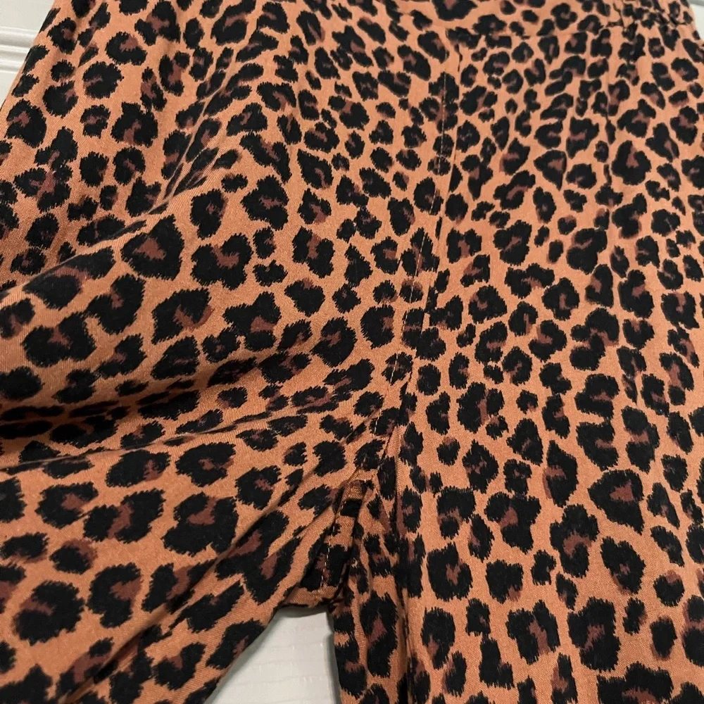 Nordstrom Rack Leopard Print High Waist Pants - Picture 3 of 7